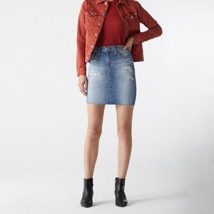 ADRIANO GOLDSCHMIED Erin Denim Pencil Skirt